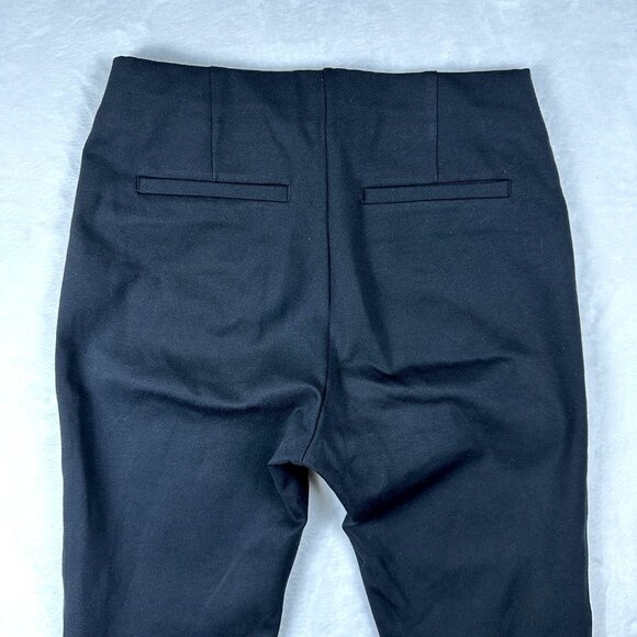 Ecru Womens Classic Black Pull-On Stretch Pants Sz Small Versatile Career Pants - Picture 6 of 11